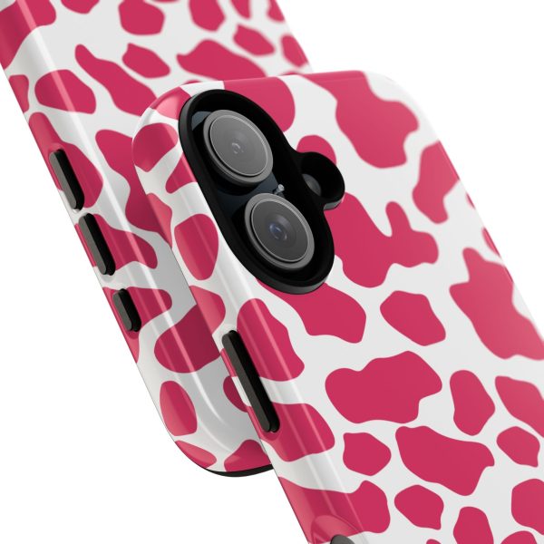 Pink Cow Print Cellphone Case iPhone Samsung Google - Image 58