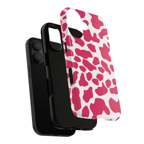 Pink Cow Print Cellphone Case iPhone Samsung Google - Image 59