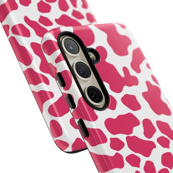 Pink Cow Print Cellphone Case iPhone Samsung Google - Image 54