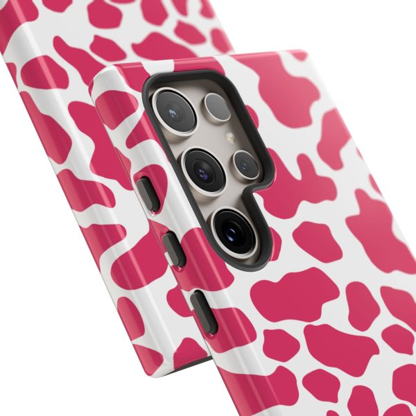 Pink Cow Print Cellphone Case iPhone Samsung Google - Image 55