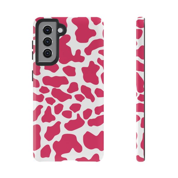 Pink Cow Print Cellphone Case iPhone Samsung Google - Image 12