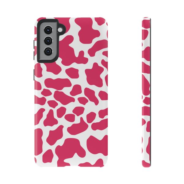 Pink Cow Print Cellphone Case iPhone Samsung Google - Image 13