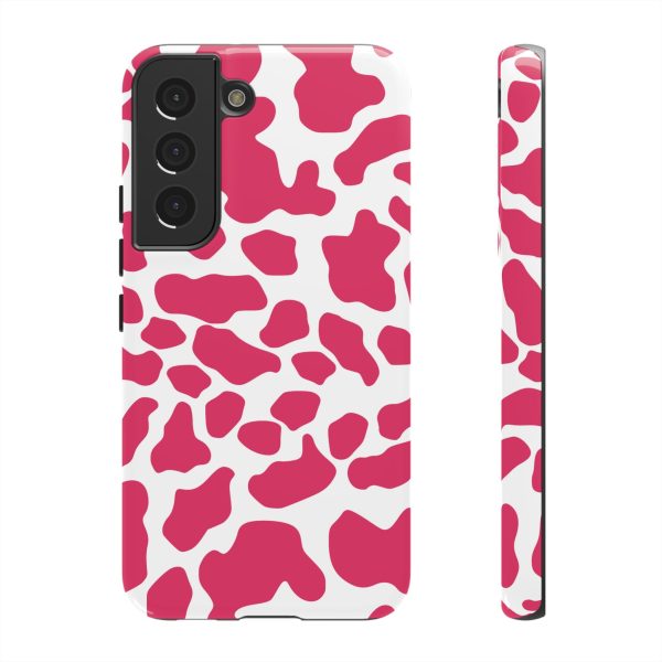 Pink Cow Print Cellphone Case iPhone Samsung Google - Image 19