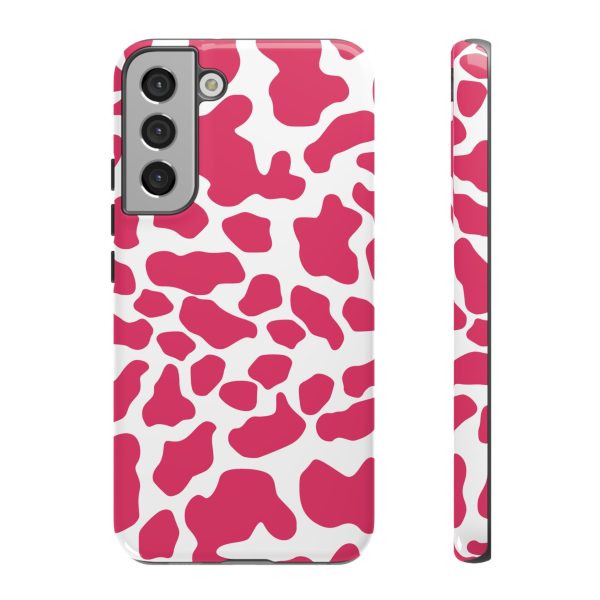 Pink Cow Print Cellphone Case iPhone Samsung Google - Image 20