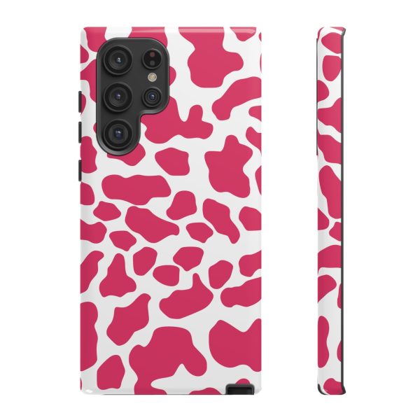 Pink Cow Print Cellphone Case iPhone Samsung Google - Image 21