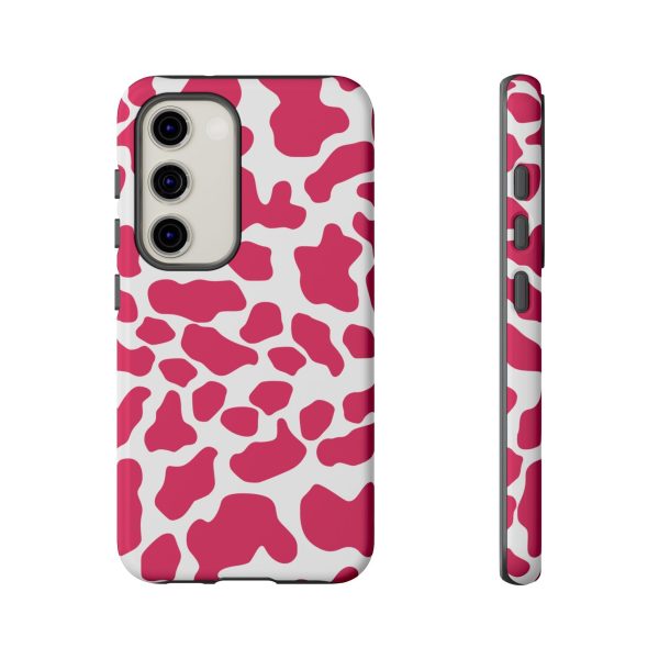 Pink Cow Print Cellphone Case iPhone Samsung Google - Image 26