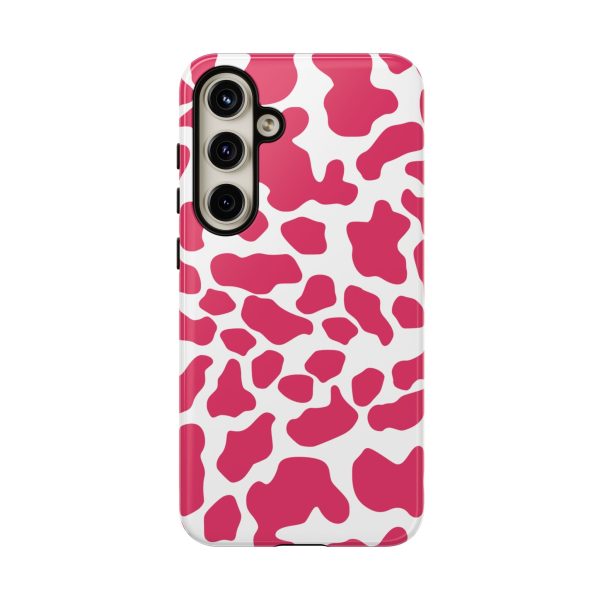 Pink Cow Print Cellphone Case iPhone Samsung Google - Image 36