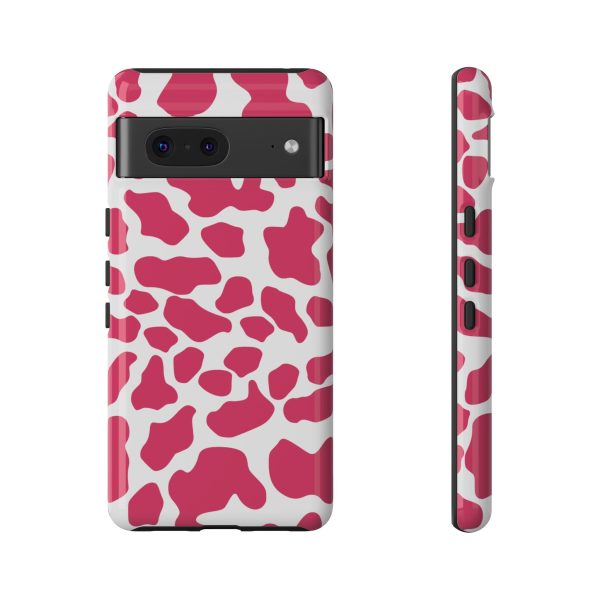 Pink Cow Print Cellphone Case iPhone Samsung Google - Image 29