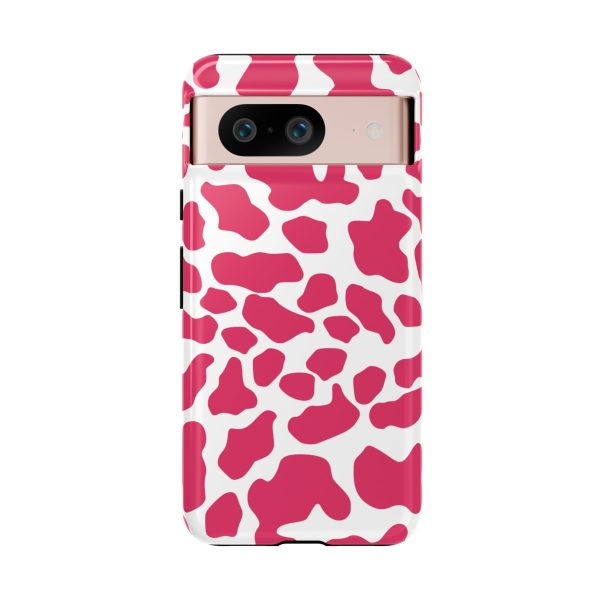 Pink Cow Print Cellphone Case iPhone Samsung Google - Image 39