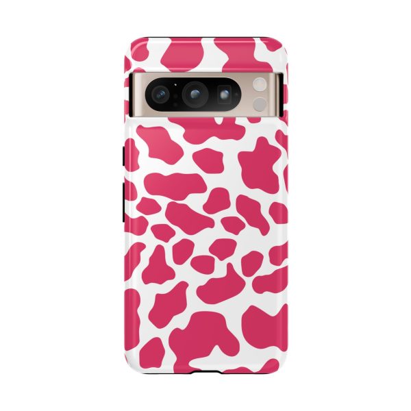 Pink Cow Print Cellphone Case iPhone Samsung Google - Image 38