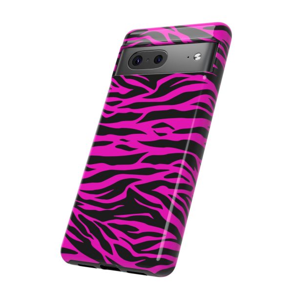 Pink Phone Case Tough Tiger Print - Image 51