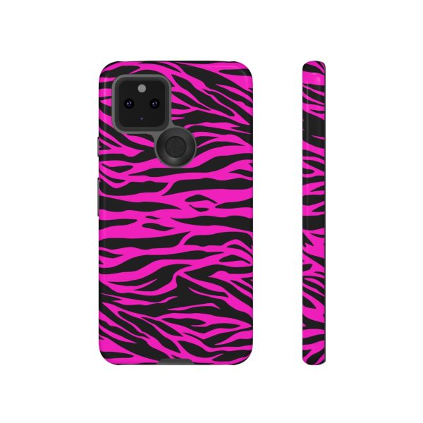 Pink Phone Case Tough Tiger Print - Image 15