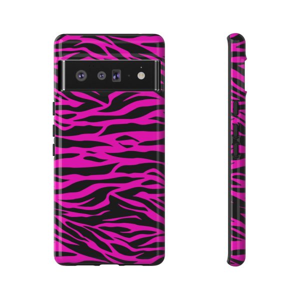 Pink Phone Case Tough Tiger Print - Image 30