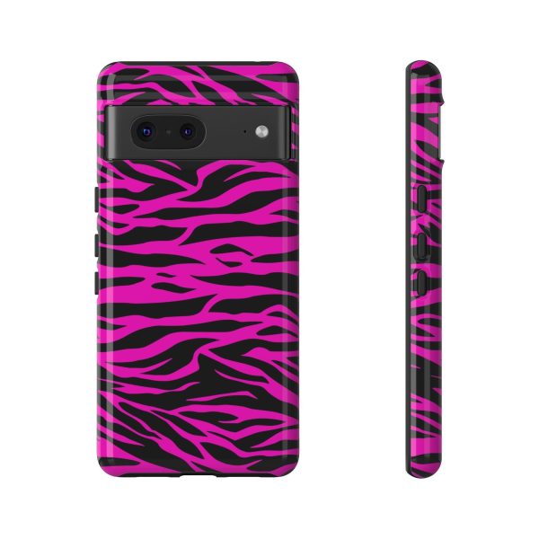 Pink Phone Case Tough Tiger Print - Image 29