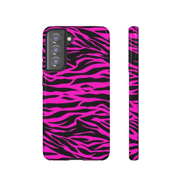 Pink Phone Case Tough Tiger Print - Image 18