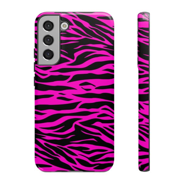 Pink Phone Case Tough Tiger Print - Image 20