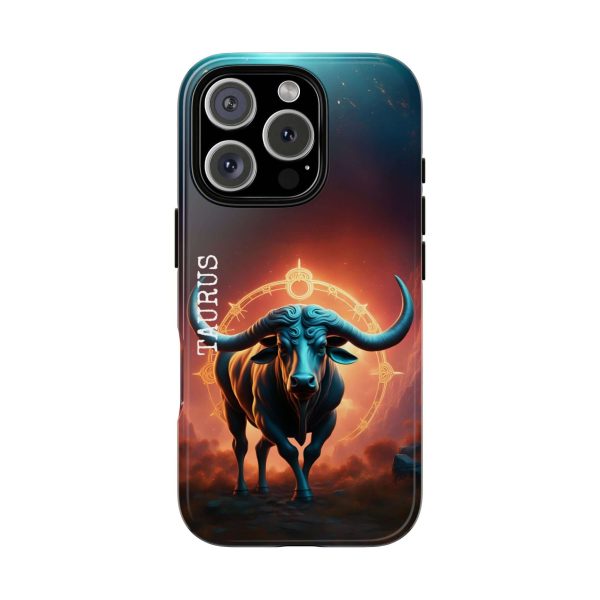 Taurus Bull Astrology Horoscope Tough Phone Case - Image 3