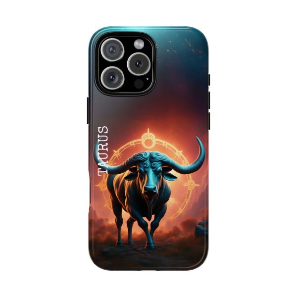 Taurus Bull Astrology Horoscope Tough Phone Case - Image 4