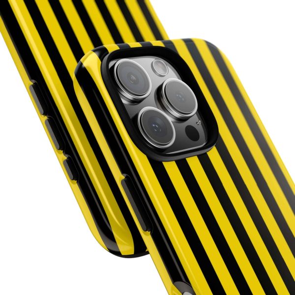 Yellow & Black Stripe Tough Case Phone Case for iPhone, Samsung, Google Mobile phones - Image 31