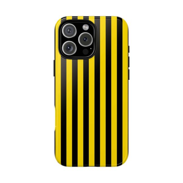 Yellow & Black Stripe Tough Case Phone Case for iPhone, Samsung, Google Mobile phones - Image 17