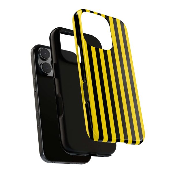 Yellow & Black Stripe Tough Case Phone Case for iPhone, Samsung, Google Mobile phones - Image 32