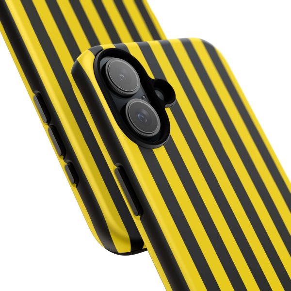 Yellow & Black Stripe Tough Case Phone Case for iPhone, Samsung, Google Mobile phones - Image 28