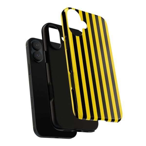 Yellow & Black Stripe Tough Case Phone Case for iPhone, Samsung, Google Mobile phones - Image 26