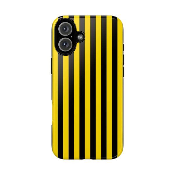 Yellow & Black Stripe Tough Case Phone Case for iPhone, Samsung, Google Mobile phones - Image 13