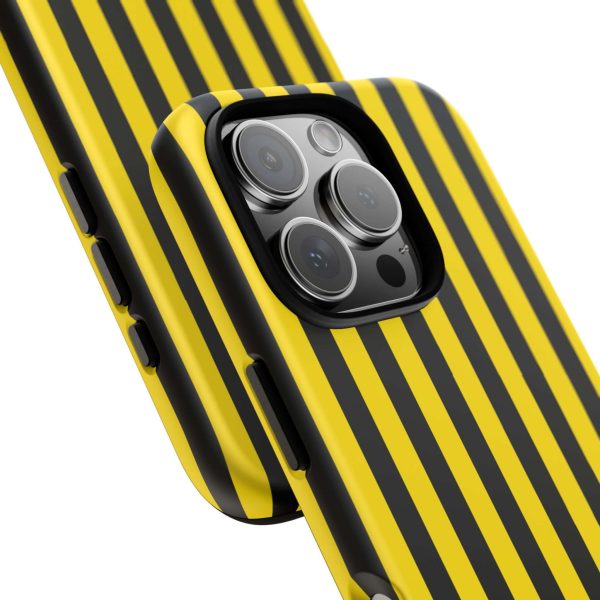 Yellow & Black Stripe Tough Case Phone Case for iPhone, Samsung, Google Mobile phones - Image 34